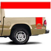 Rear side Band bed cover Decal Sticker Mopar graphics fits to Dodge Dakota
 2