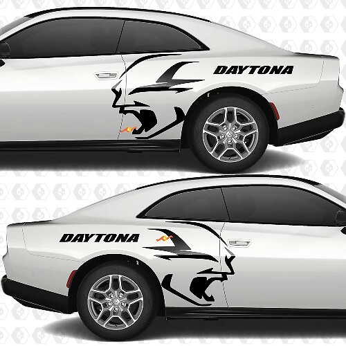 Banshee Daytona Vinyl Decals Stickers Graphic for Dodge Charger Daytona
