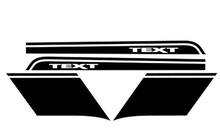 Jeep Wrangler Vinyl Graphics Stripes Bed Side Stickers Decals Rundown 2007-2015 2 2