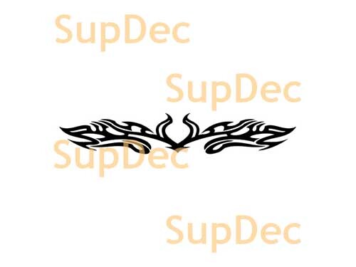 Hood Decal Sticker Tribal Fly Style #020
