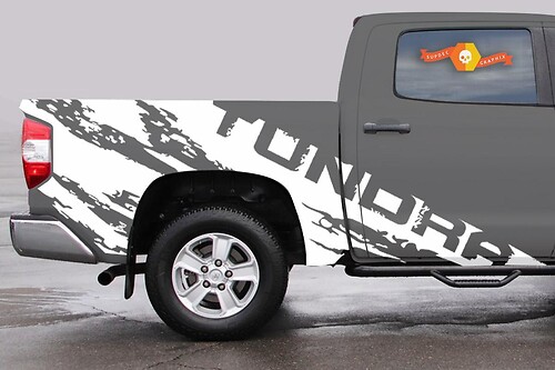 Very large mud splash Toyota TUNDRA vinyl decals stickers graphics