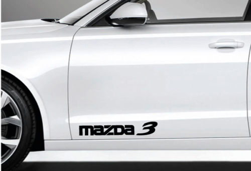 2 Mazda 3 Decal Sticker Logo Emblem Mazdaspeed Mazda3
