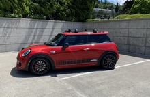 Mini Cooper R56 F56 ପାଖା ପଟା ଗ୍ରାଫିକ୍ସ ଷ୍ଟିକର ଡିକାଲ୍ ଜନ କୁପର ଓର୍କ୍ସ ଷ୍ଟ୍ରାଇପ୍।
 2