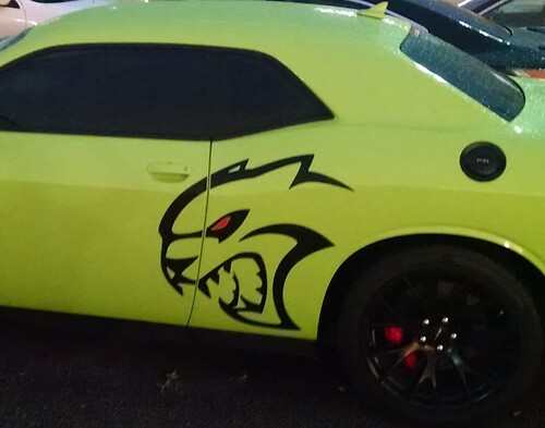 hellcat-Stickers Decals-for-the-dodge-challenger-red-eye