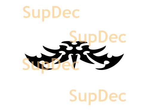 Tribal Style Hood Sticker Decal #033