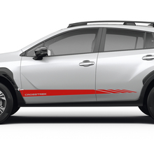 Side Door racing stripes for Suba Crosstrek
 2