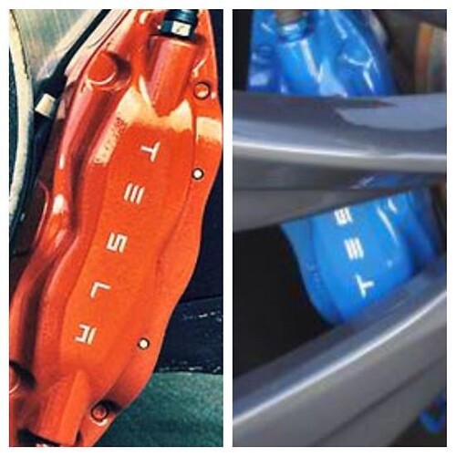 10pc Custom TESLA Brake Caliper Vinyl Sticker Decal Logo Overlay Graphic