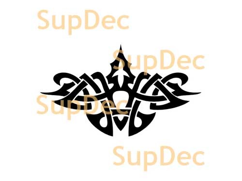 Tribal Decal Sticker for Hood Side Rear