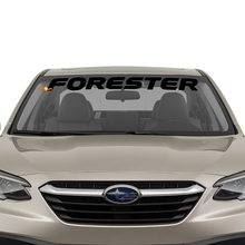 Windshield Banner Vinyl Decal Sticker fit to Suba FORESTER
 2
