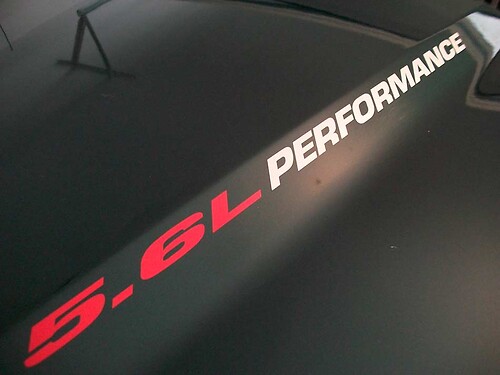 5.6L PERFORMANCE (pair) Hood Stickers Decals FITS Nissan Titan Endurance Pro-4x and other