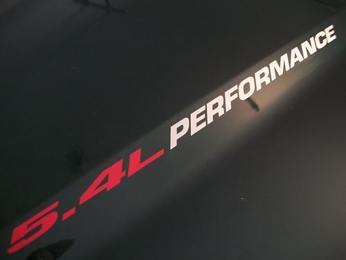 5.4L PERFORMANCE ହୁଡ୍ ଷ୍ଟିକର୍ ଡେକାଲସ୍ ଫୋର୍ଡ ଏକ୍ସପେଡିସନ୍ 2012 2011 2010 09 08 07 06 05 04 03
