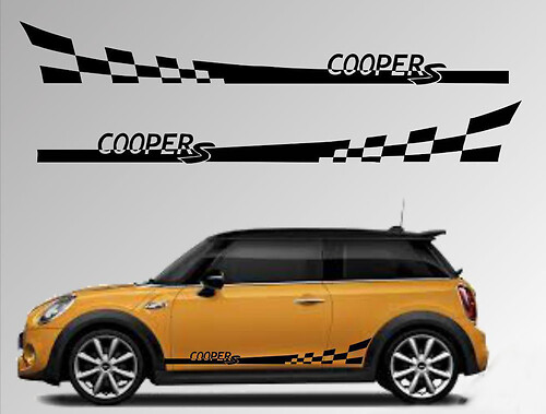 Mini Cooper R56 2006-2013 - 2020 ព្រះបាទបញ្ចប់ទិន្នន័យស្ទើរជាមួយក្រុមរបស់ខ្ញុំដើម្បីរូបតំណាងផ្នែកខាងចុងនៃរូបតំណាងស្ទើរជាមួយក្រុមរបស់ខ្ញុំដើម្បីរូបតំណាងផ្នែកខាងចុងនៃរូបតំណាង Sticker Decal
