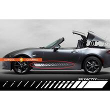Mazda MX5 Miata კარის პანელის გრაფიკული სტრიპის სტიკერი დეკალი Skyactiv
 2