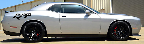 CUSTOM Sticker Decal Graphics Vinyl SHAKER Dodge RT HEMI MOPAR R, T CHALLENGER Scat Pack Scatpack