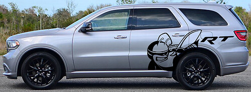 HUGE Sticker Decal Graphic Vinyl DURANGO MOPAR SCAT PACK BEE RT LOGO combo HEMI 5.7 5.7L Scatpack