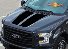 Ford F-150 2015-2016 F150 kap grafik şerit çıkartma sticker 4
 2