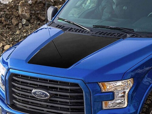 Ford F-150 2015-2016 F150 kap grafik yan şerit dekal çıkartma 3
