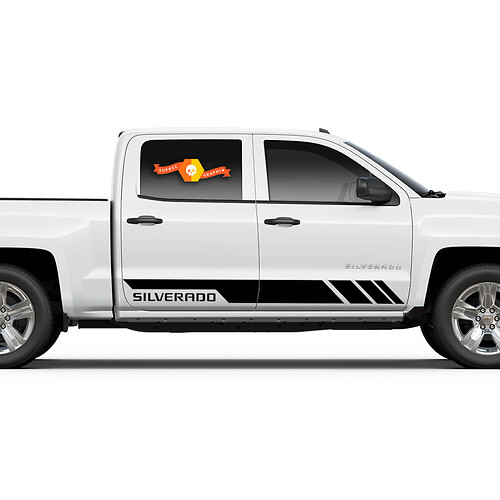 Decal Sticker Vinyl Stripe Kit For Chevrolet Silverado Offroad 2014 2015 2016 LT
