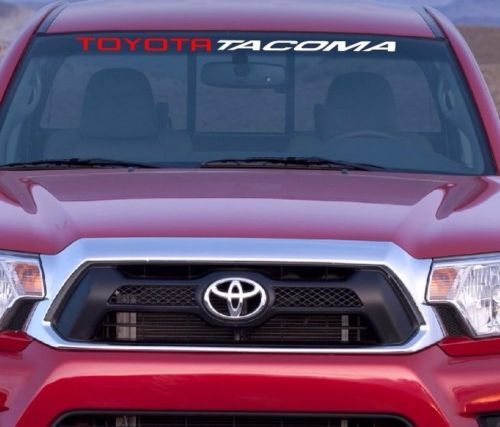 TOYOTA TACOMA WINDSHIELD  Vinyl Decal Sticker

