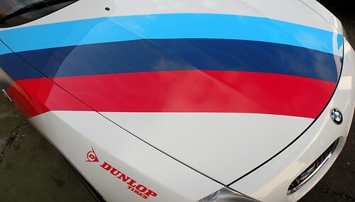 5 - 60  සිතයක් තුන් වර්ග පැහැදිලි තිරස්තර ඩෙකල් BMW Motorsport
