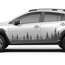 Custom Vinyl Sticker Decal Wrap Kit Trees fit Suba Crosstrek
 3