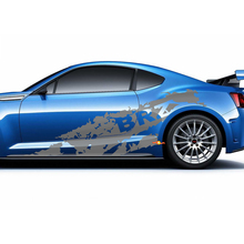 Torn Vinyl Graphics Sticker Decal fit Suba BRZ 2