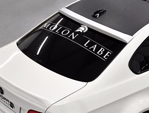 Molon Labe එම් එන්ඩ් ටෙය්ක් ඉට් rear window hood body logo vinyl Stickers Decals 111
