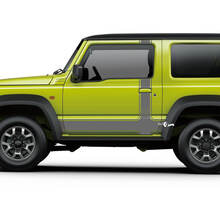 Suzuki JIMNY Side Doors Stripes Decal Logo Lines Sticker 2