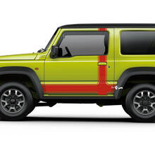 Suzuki JIMNY Side Doors Stripes Decal Logo Lines Sticker 3
