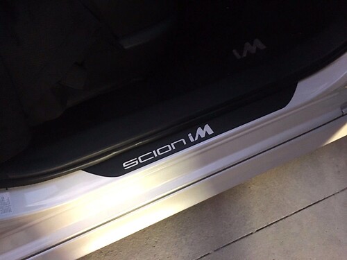 Scion iM Door Sill Stickers Decals JDM VIP  SCION STYLE