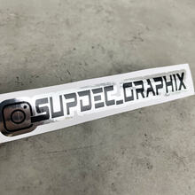 Custom Name Instagram Username Set of 2 colors Decals Stickers 3