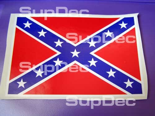 Big General Lee flag Sticker Decal 46