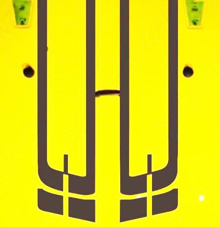 Jeep Wrangler Stripes Vinyl Hood Sticker Decal TJ LJ JK JKU