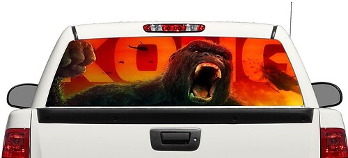 King Kong Movie Rear Window Decal Sticker Pick-up Truck SUV Car