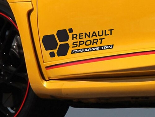 Renault Sport Formula One Team F1 2016 sticker decal autocollante Clio Megane