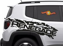 NEW 2017-2019 Jeep Renegade Graphics - Sticker Decal Set Matte Gloss Finishes 2