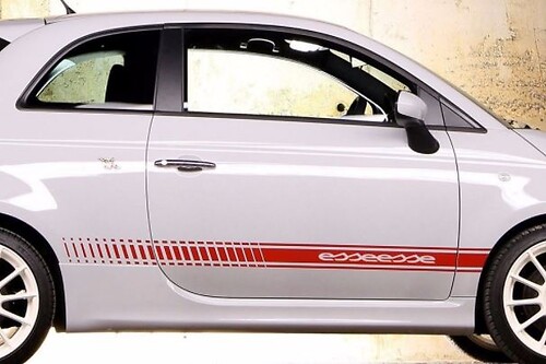 Fiat 500 ABARTH esseesse Sticker Decal side Graphics stripes