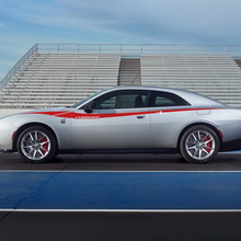 Side Doors Accent Wave decal stripes for Dodge Charger Electric 3