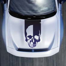 Skull Stripe Hood Decal for Dodge Charger 2