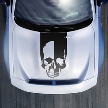 Skull Stripe Hood Decal for Dodge Charger 3