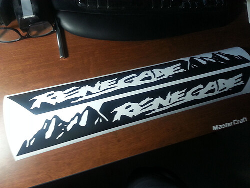 Side Hood Mountain Sticker Decal Vinyl Graphic for Jeep Wrangler JK Fender Renegade