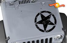 JEEP Decal Sticker Hood graphics 07-16  Wrangler Rubicon JK Rockit 2