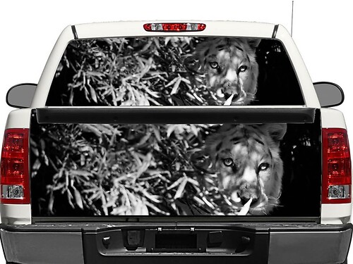 Lion Rear Window Or Tailgate Decal Sticker Pick-up Truck SUV Car any size
