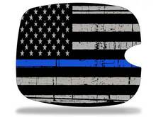 Toyota 4Runner TRD 4X4 bed Gas Cap Fuel US flag blue line Graphic decals stickers fits models 2010-2017
 2