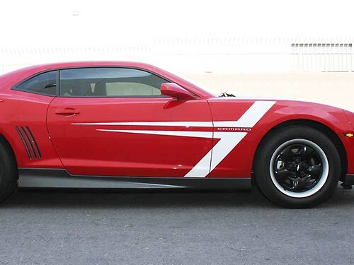 Chevrolet Camaro T-Stripes Graphic decals stickers fits models 2010-2015