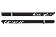 Wrangler Retro Hood Sticker Decal Kit for Jeep Wrangler JK (2007-2018) 2