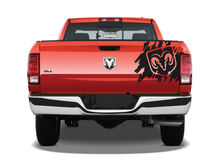 Dodge Ram Logo Splash Splatter Sticker Decal Tailgate Truck SUV Vehicle Graphic Pickup 2