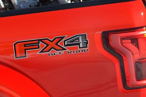 2 FX4 Off Road Ford F150 Raptor 2015 logo side bed graphics decal sticker

