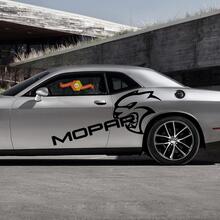Dodge Challenger Charger SRT Hellcat Mopar  Hell Cat Vinyl Sticker Decal Graphic 2 Colors 2