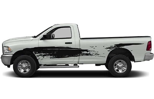 MUD splash truck decal sticker fits to Dodge RAM Toyota Tundra Tacoma Ford F150 Chevy Silverado
